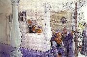Carl Larsson i sundborrns kyrka-interior fran sundborns kyrka Spain oil painting artist